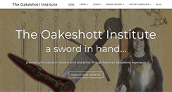Desktop Screenshot of oakeshott.org