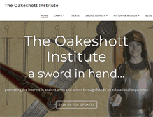 Tablet Screenshot of oakeshott.org